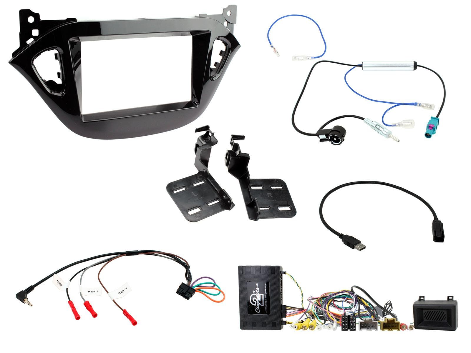 CTKOP43 | KIT d’installation multimédia | Opel Corsa