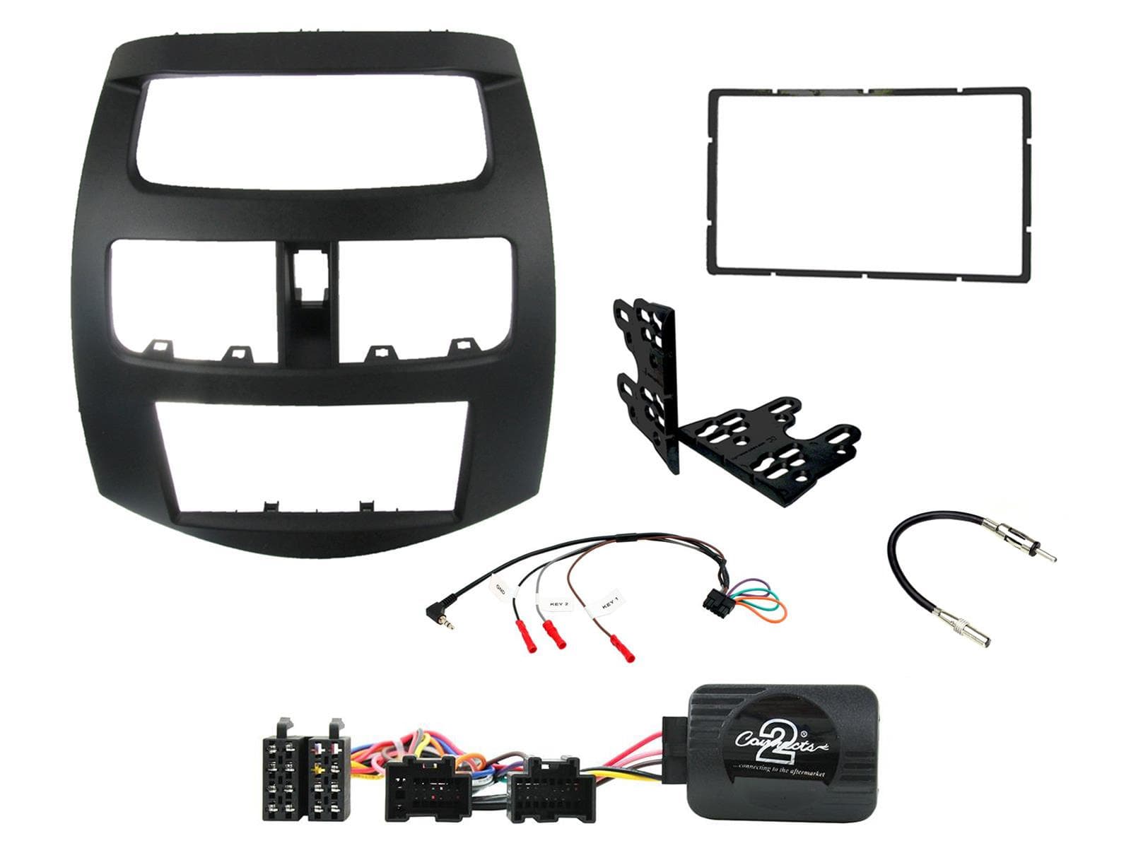 CTKCV03 | KIT d’installation multimédia | Chevrolet Spark, Beat