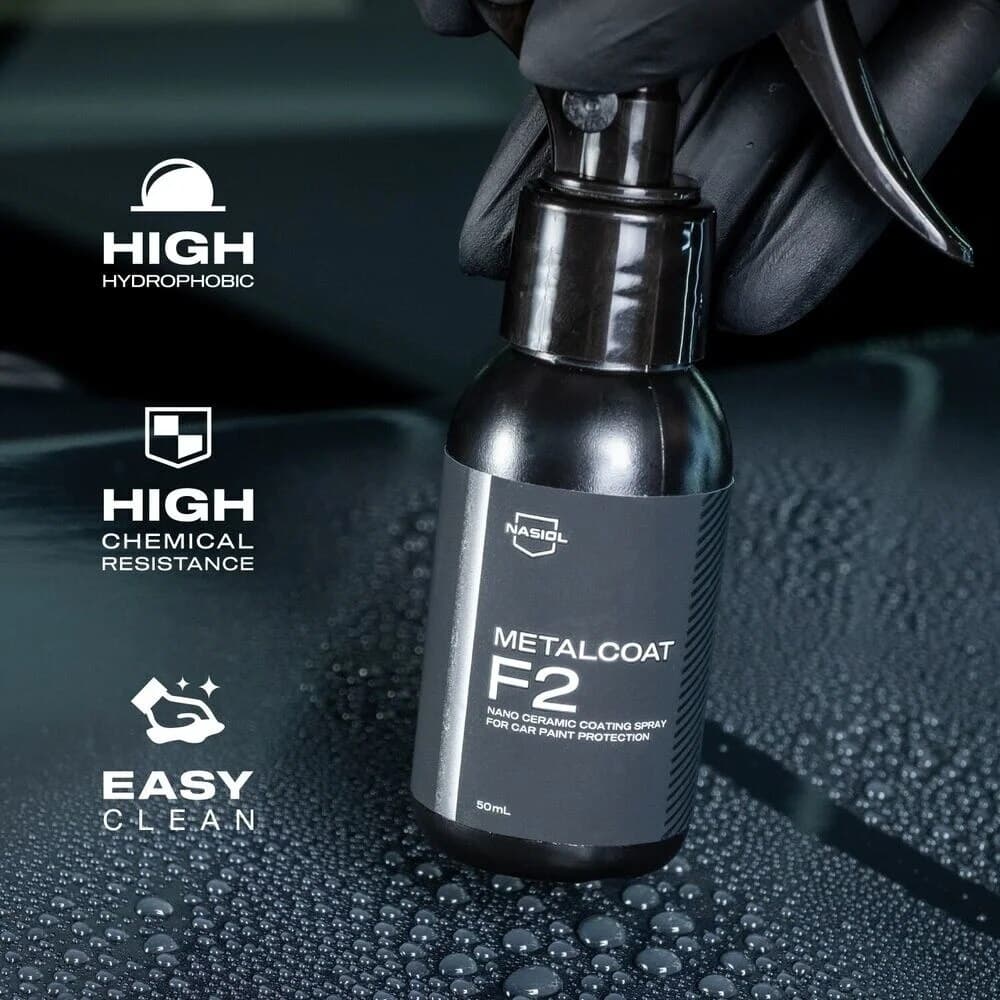 MetalCoat F2 | Revêtement Nano Céramique | Universel | 6-12 Mois de Protection