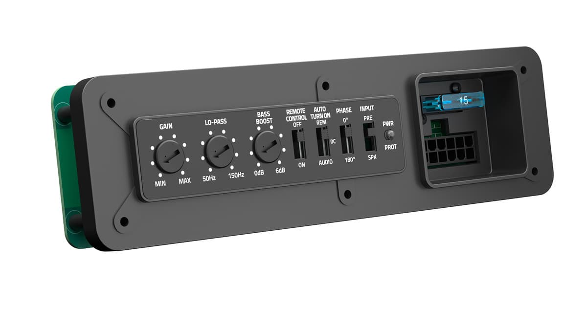 HZDBA201F | Subwoofer Sous Siège | Universel | 220 Watt RMS
