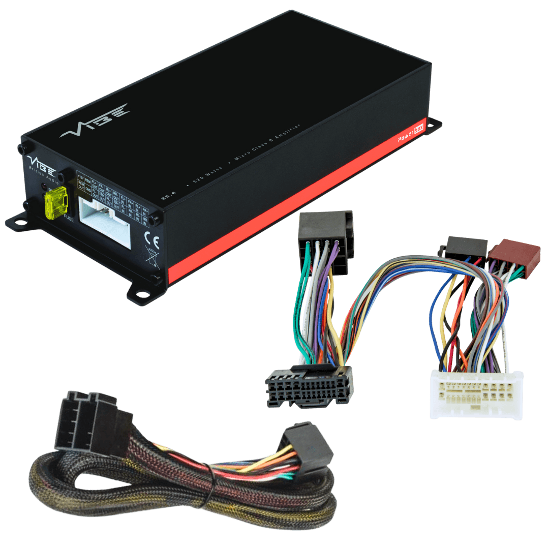 POWERBOX65.4M + TAK-032 – Amplificateur 4 canaux pour Hyundai / Kia