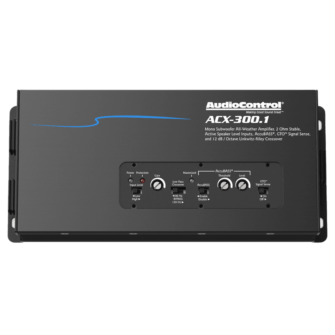 ACX-300.1 | Amplificateur Marine | Universel | 1 x 300 Watts RMS
