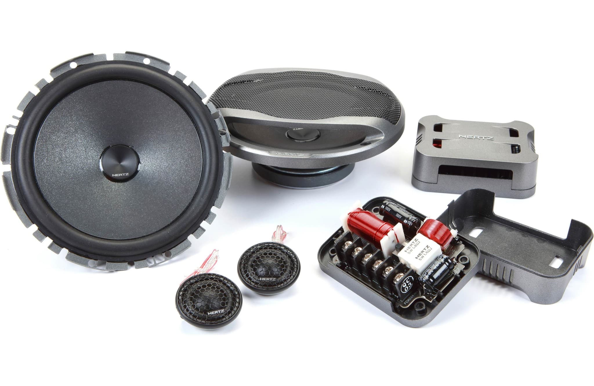 HZCK165F – Kit Éclaté 2 Voies 16,5 cm (Shallow Mount)