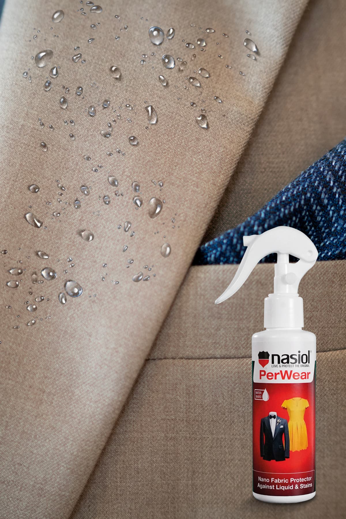 PerWear | Nano-revêtement | Universel | Hydrofuge et anti-taches