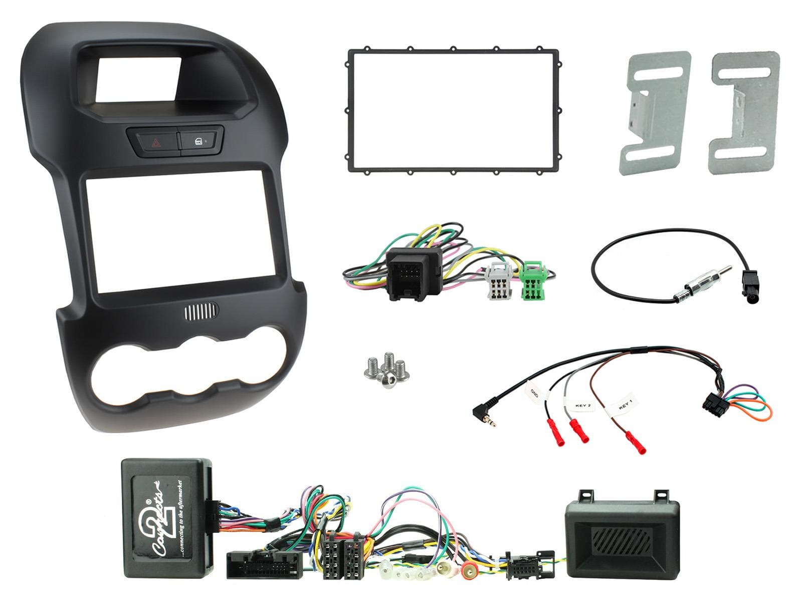 CTKFD63C | KIT d’installation multimédia | Ford Ranger