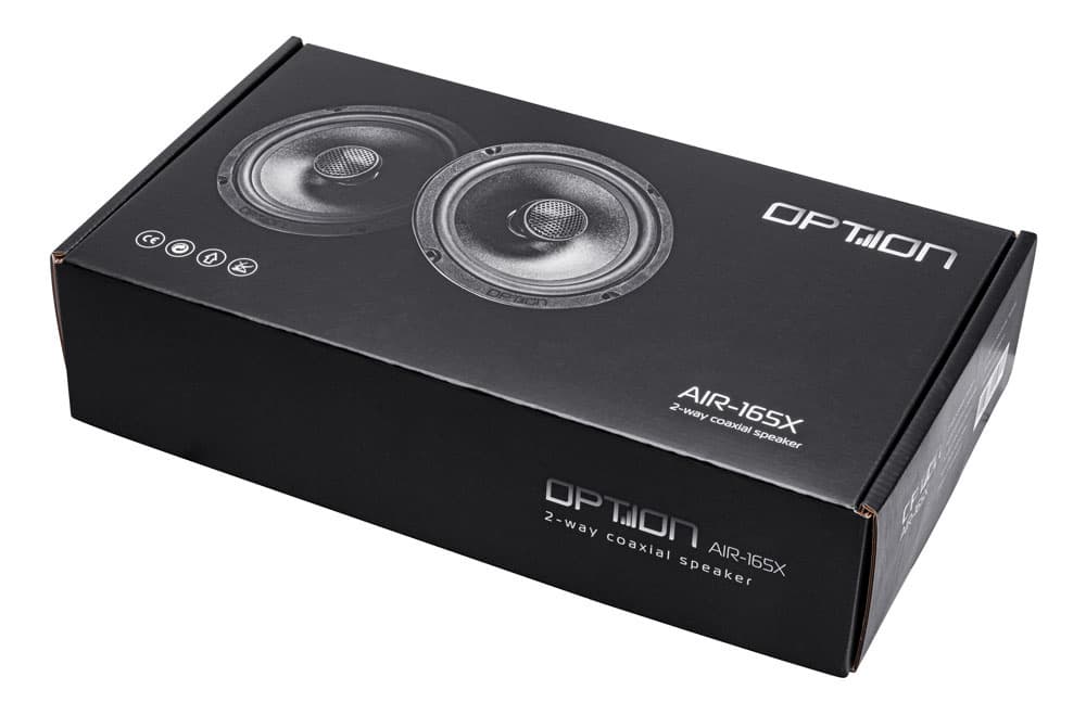 AIR-165X | Haut-parleurs Coaxiaux | Universel | 16,5 cm / 50 Watts RMS