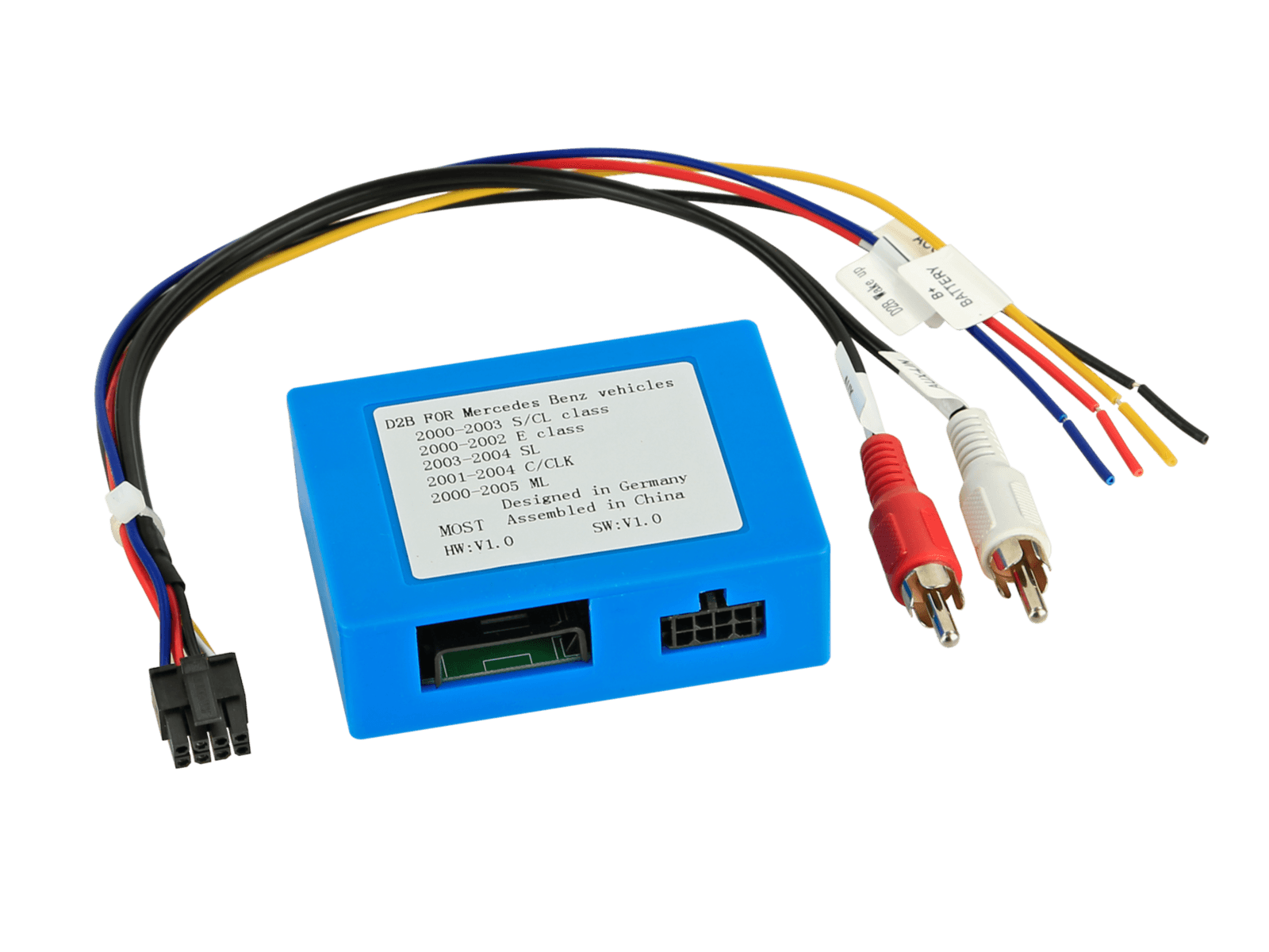 13-1190-55 | Adaptateur Système Actif | Mercedes | D2B vers RCA