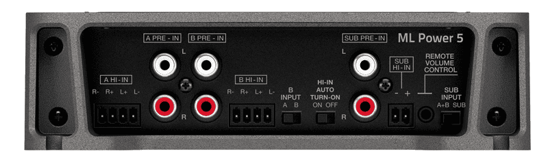 HZMLPower5 | Amplificateur 5 Canaux | Universel | Classe D