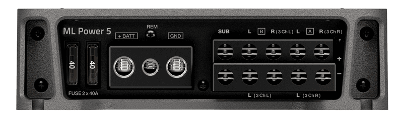 HZMLPower5 | Amplificateur 5 Canaux | Universel | Classe D