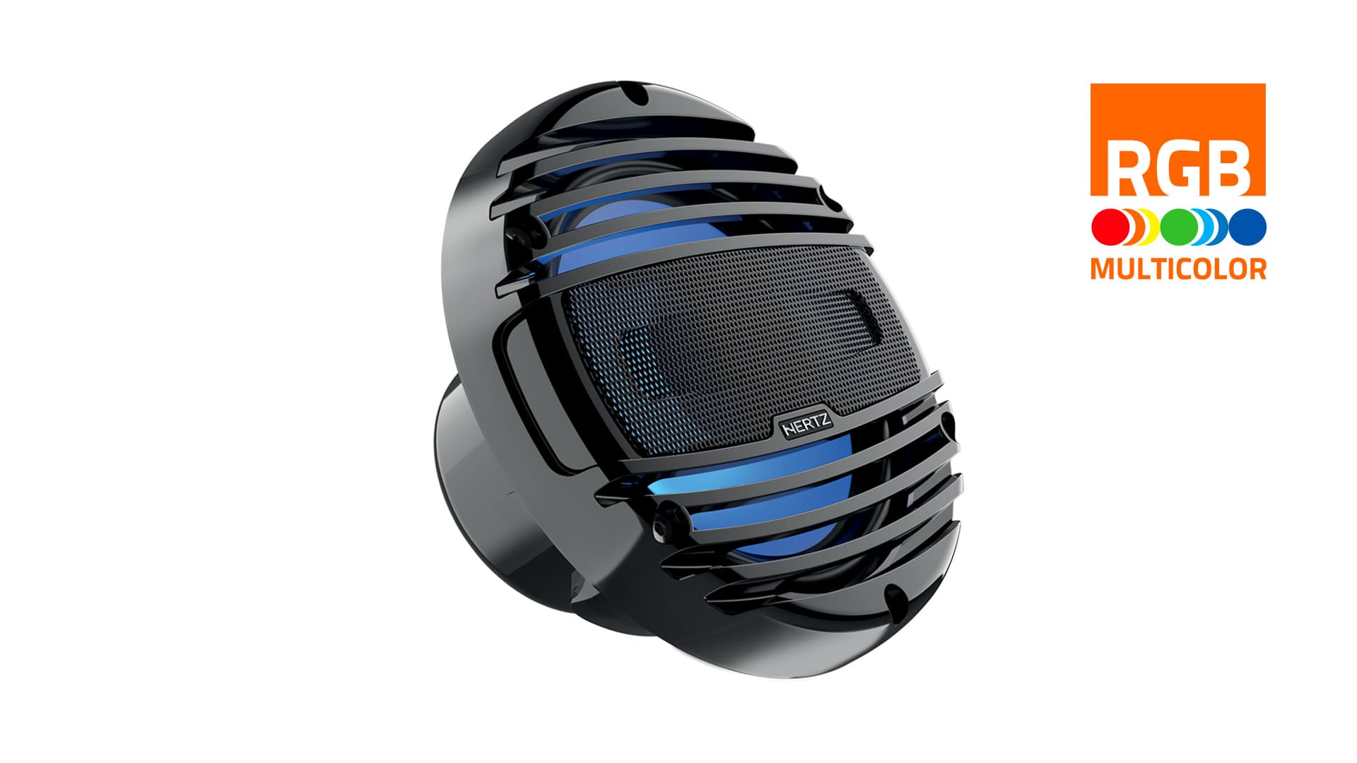 HZHMX6.5-LD-TC | Haut-parleurs Marins | Universel | 16,5 cm avec LED RGB