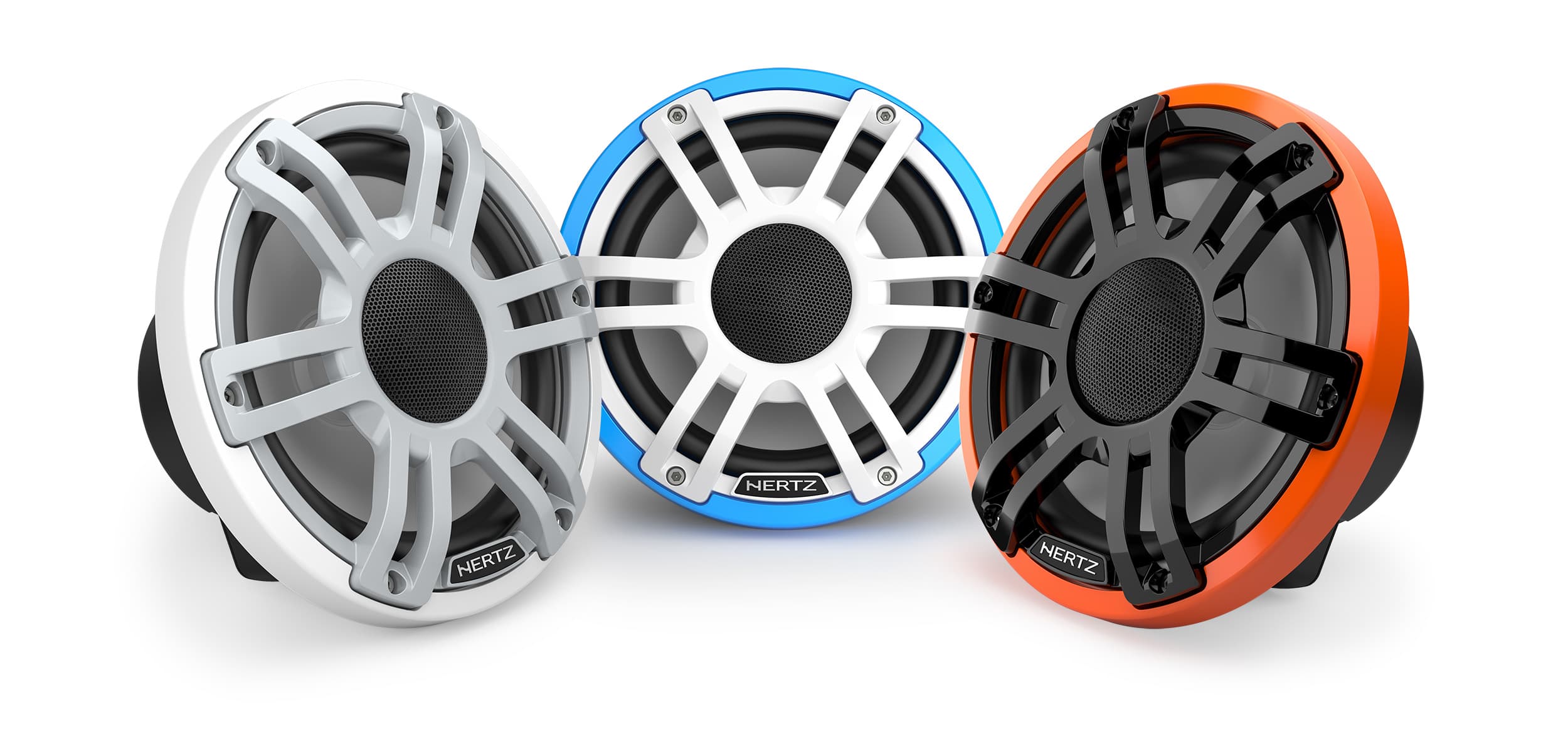 HZHMX7.7S-LD-G | Haut-parleurs Marins | Universel | 7.7" avec Éclairage LED
