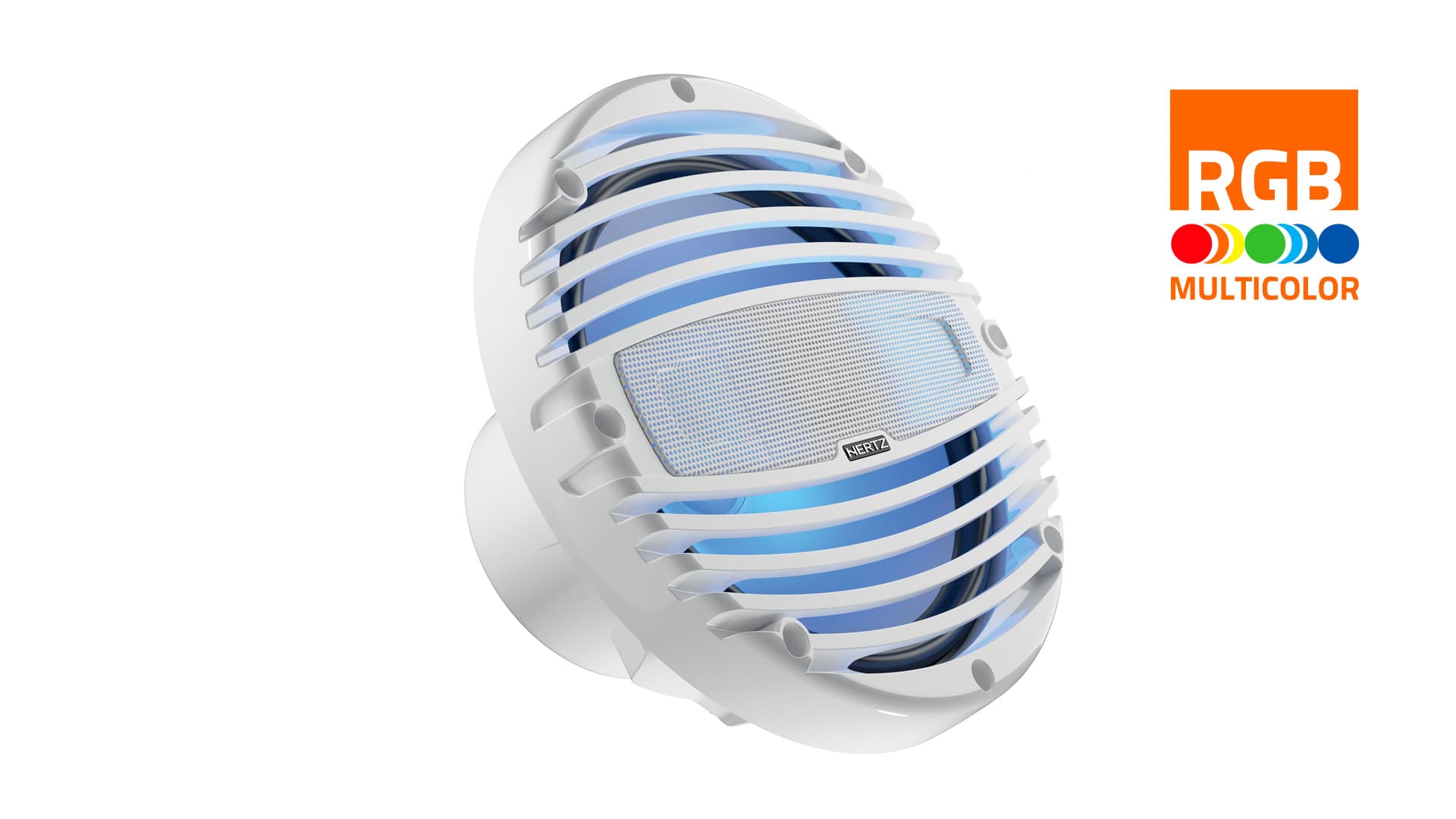 HZHMX8-LD-TW – Coaxial Marine 8" avec LED